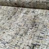 RUSTIC CORK Digital Print Fabric Home Decor Cotton Curtain Upholstery Material - 280cm or 110" EXTRA Wide