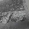 3mm Mini Sequins Fabric Material - 1 way stretch - 130cm or 51" wide - Sparkling Paillettes - Silver - Image 3