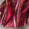 MERMAID Reversible 5mm Sequin Fabric Flip Two Tone Stretch Material - 130cm wide - Gold & Red sequins