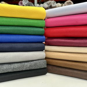 Felt Fabric Material Craft Plain Colours Polyester - 102cm wide