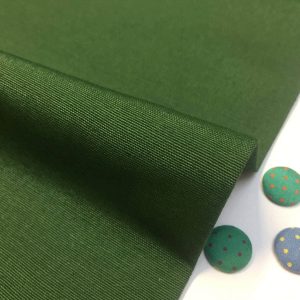 Plain Ottoman Fabric For Curtains Upholstery Cotton Canvas Material 140cm Wide DARK GREEN