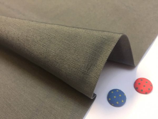 Plain Ottoman Fabric For Curtains Upholstery Cotton Canvas Material 140cm Wide GREY