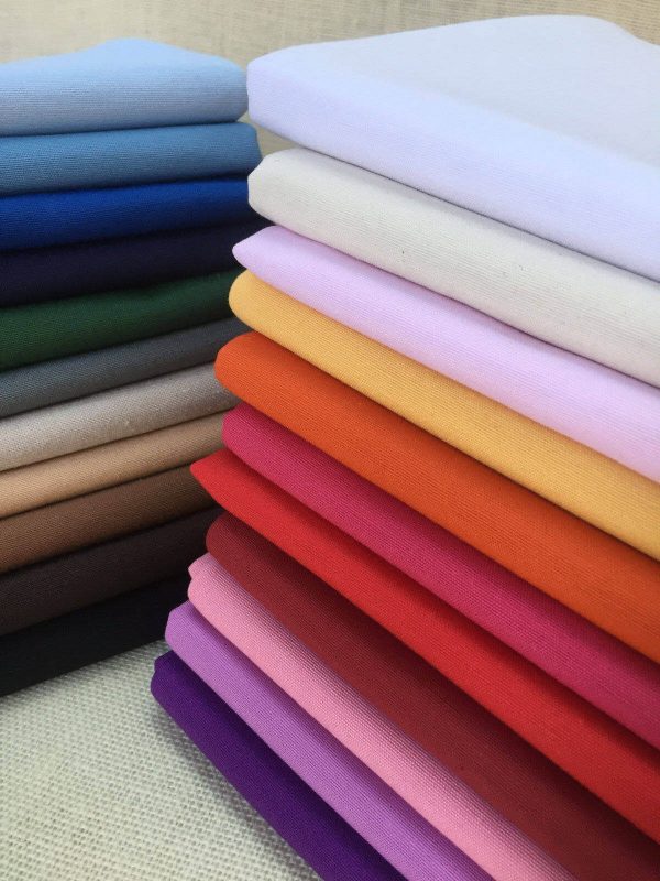 Plain Ottoman Fabric For Curtains Upholstery Cotton Canvas Material - 280cm Extra Wide