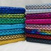 Mermaid Scale Fabric Fish Tale Foil Iridescent Stretch Spandex Material - 150cm wide red, silver, green, blue, gold, black, pink, rainbow