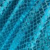 Mermaid Scale Fabric Fish Tale Foil Iridescent Stretch Spandex Material - 150cm wide red, silver, green, blue, gold, black, pink, rainbow - Image 3