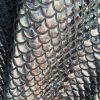 Mermaid Scale Fabric Fish Tale Foil Iridescent Stretch Spandex Material - 150cm wide red, silver, green, blue, gold, black, pink, rainbow - Image 6