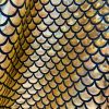 Mermaid Scale Fabric Fish Tale Foil Iridescent Stretch Spandex Material - 150cm wide red, silver, green, blue, gold, black, pink, rainbow - Image 10