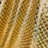 Mermaid Scale Fabric Fish Tale Foil Iridescent Stretch Spandex Material - 150cm wide red, silver, green, blue, gold, black, pink, rainbow - Image 12