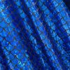 Mermaid Scale Fabric Fish Tale Foil Iridescent Stretch Spandex Material - 150cm wide red, silver, green, blue, gold, black, pink, rainbow - Image 24