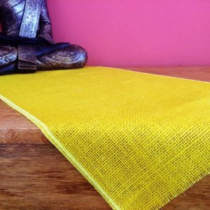 12'' wide Rustic Burlap Jute Runners For Events, Weddings, Home - Jute Hessian Table Runner - grey, cream, glitter, mustard