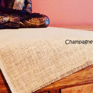 12'' wide Rustic Burlap Jute Runners For Events, Weddings, Home - Jute Hessian Table Runner - grey, cream, glitter, mustard