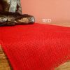 12'' wide Rustic Burlap Jute Runners For Events, Weddings, Home - Jute Hessian Table Runner - Salmon Pink, Pink, Red, Coral, Burgundy Jute