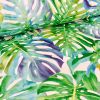 TROPICAL LEAVES 2 Palm Leaf Fabric Curtain Upholstery Cotton Material - 280cm Extra Wide