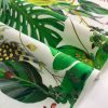 Tropical Toucan Bird Fabric Curtain Upholstery Cotton Material / botanical palm leaf garden / digital print fabric / 140cm or 55" wide