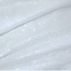 3mm Mini Sequins Fabric Glitter Material, 2 way stretch / 130cm wide / SPARKLING WHITE SEQUINS