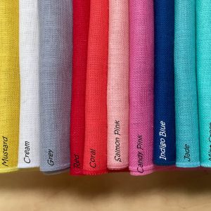 Dyed Jute Fabric Coloured Hessian Burlap Material for Wedding, Table Runner, Curtains - 59 inches wide