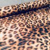 Leopard Print Cotton Fabric for Curtains Upholstery / panther animal fur digital print material / 55" wide