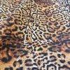 PANTHER LEOPARD Print Cotton Fabric Material - animal print canvas for curtains, upholstery, dress - 55" or 140cm wide