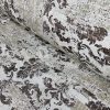 Antique Vintage Damask Print Fabric Baroque Material for Curtains Upholstery Dressmaking - 55'' (140cm) wide - BROWN & Cream Canvas - Image 7