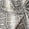 GREY Snake Skin Fabric Snakeskin Animal Print Cotton Material DIGITAL - curtains, decor, dress, furnishing - 110"/280cm extra wide