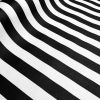 Teflon Waterproof Outdoor Fabric for cushion, gazebo, beach - 140cm wide, sold by metre-Blue,Red,Green,Yellow or Black&White Stripe Material
