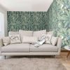 PALMS Palm Fronds Leaf Tree Fabric Tropical Leaves Material for Curtains, Upholstery, Home Decor - digital print fabric - 275cm (108'') wide