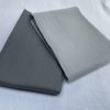 Pure Plain Soft Linen Fabric Material - 100% Linens Textile for Home Decor, Curtains, Clothes - 140cm wide - Plain CHARCOAL GREY - Image 5
