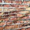 BRICK WALL Effect Cotton Fabric - Red Bricks Stone Wall Print Cloth Material - Harry Potter 9 3/4 Platform Backdrop - 280cm extra wide