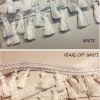 Fringe Tassel Trim Garland Bobble Ribbon Tape with Tassels for curtains fabric craft - 15 colours - any length - White - Image 2