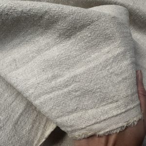 Natural Stone Washed Pure Plain Linen Fabric Material - 100% Linens Home Decor Bedding Clothes Curtains - 55" 140cm Wide