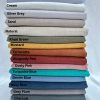 Sand Stone Washed Pure Plain Linen Fabric Material - 100% Linens Home Decor Bedding Clothes Curtains - 55" 140cm Wide - Image 5
