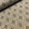 Art Deco Damask Rhombus Diamond Print Fabric Argyle Floral Cotton Material for Curtains Upholstery Home Decor - 55"/140cm wide - Image 6