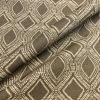Art Deco Damask Rhombus Diamond Print Fabric Argyle Floral Cotton Material for Curtains Upholstery Home Decor - 55"/140cm wide - Image 7