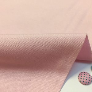 BABY PINK Plain Ottoman Fabric For Curtains Upholstery Cotton Canvas Material - 55"/140cm Wide