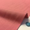 ROSE PINK Plain Ottoman Fabric For Curtains Upholstery Cotton Canvas Material - 55"/140cm Wide