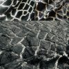 Animal Fur Spangles Sequin Fabric Soft 2 Way Stretch Material Giraffe Print Short Pile Faux - 53"/135cm Wide