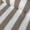 White Striped Fabric - Sofia Stripes Curtain Upholstery Material - 140cm wide - 5 colours /yellow, green, red, black and blue/ - Image 8