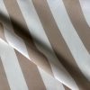 Beige & White Striped Fabric - Sofia Stripes Curtain Tablecloth Upholstery Material - 110"/280cm Wide Canvas - Image 2