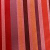RASPBERRY RED BROWN Striped Dress Home Decor Light Upholstery Material Curtains Stripes Cotton Satin Feel Fabric - 55"/140cm Wide - Image 5