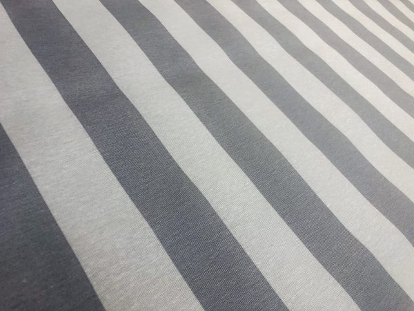 White Striped Fabric - Sofia Stripes Curtain Upholstery Material - 140cm wide - 5 colours /yellow, green, red, black and blue/ - Image 6