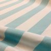 Sky Blue & White Striped Fabric - Sofia Stripes Curtain Tablecloth Upholstery Material - 55"/140cm Wide Canvas - Image 4