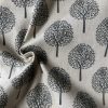 BEIGE Mulberry Tree Cotton Linen Fabric Natural Light Grey Hessian Jute Material Home Decor Curtain Upholstery- 59"/150cm Wide Canvas - Image 3