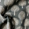 GREY Mulberry Tree Cotton Linen Fabric Natural Light Grey Hessian Jute Material Home Decor Curtain Upholstery- 59"/150cm Wide Canvas - Image 3