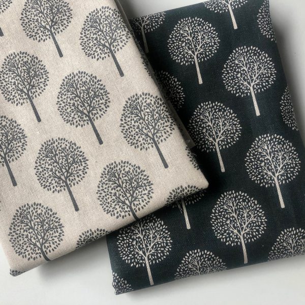 GREY Mulberry Tree Cotton Linen Fabric Natural Light Grey Hessian Jute Material Home Decor Curtain Upholstery- 59"/150cm Wide Canvas - Image 5