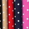 NAVY BLUE Polka Dot Fabric White Spots Dots PolyCotton Material Classic Chic Textile Home Decor Dress Curtains - 55''/140cm Wide Canvas - Image 4