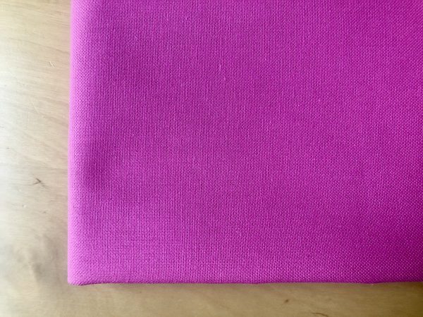 PINK - Plain Medium Weight Cotton Fabric For Dressmaking Curtains Light Upholstery Canvas Material - 55"/140cm Wide