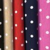 TURQUOISE BLUE Polka Dot Fabric White Spots Dots PolyCotton Material Classic Chic Textile Home Decor Dress Curtains - 55''/140cm Wide Canvas - Image 5