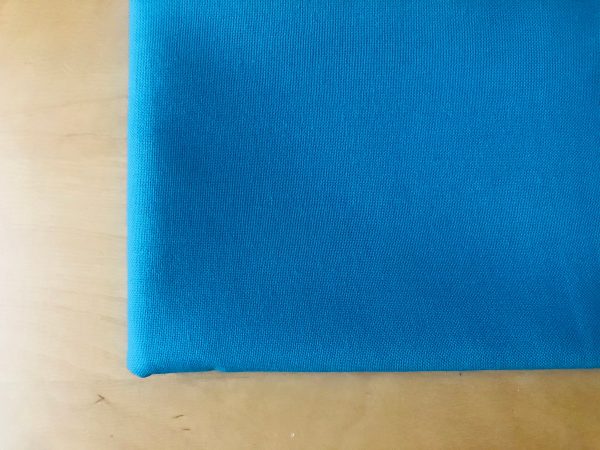 TURQUOISE - Plain Medium Weight Cotton Fabric For Dressmaking Curtains Light Upholstery Canvas Material - 110"/280cm Extra Wide