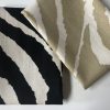 African BLACK & WHITE Zebra Stripes Print Linen Look Cotton Fabric Furnishing Curtain Upholstery Material - 54"/138cm Wide Canvas - Image 7
