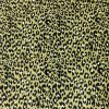 Green & Black Leopard Animal Fur Print Fabric Cotton Curtain Upholstery Material - 55"/140cm wide - Image 5